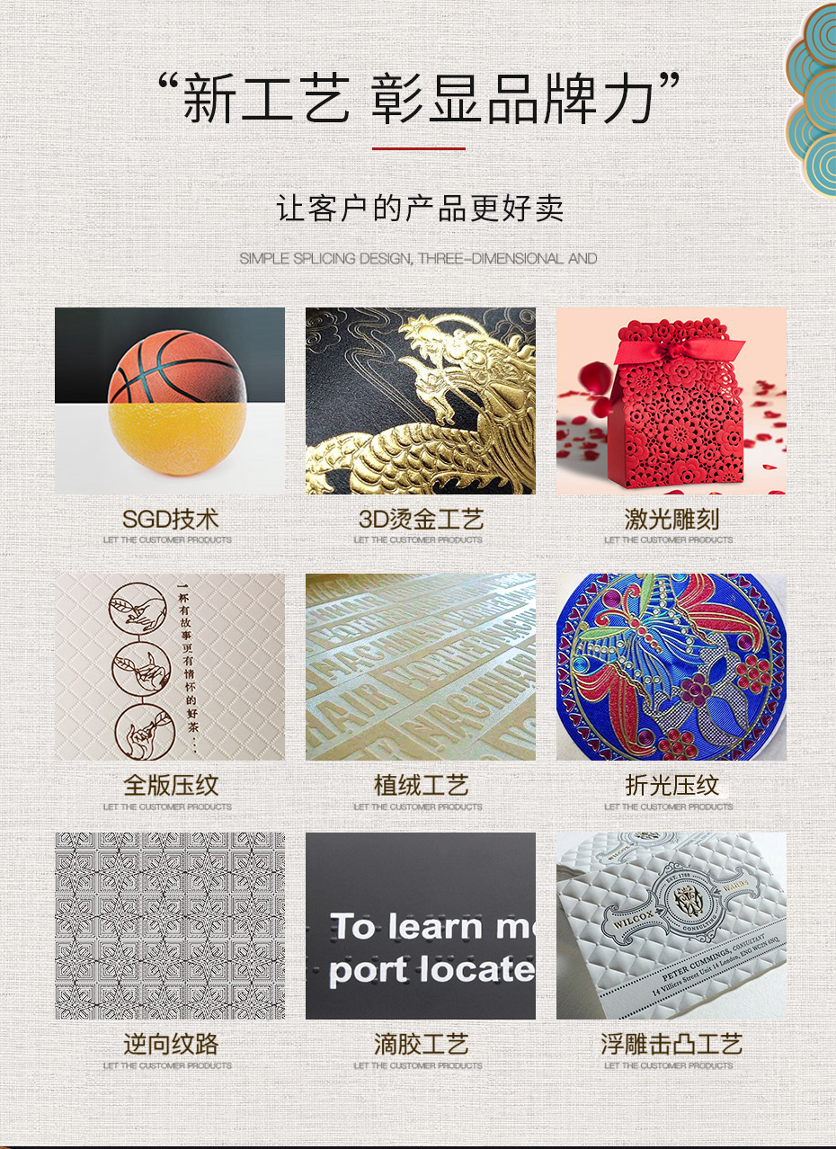 蛋糕禮品盒工藝