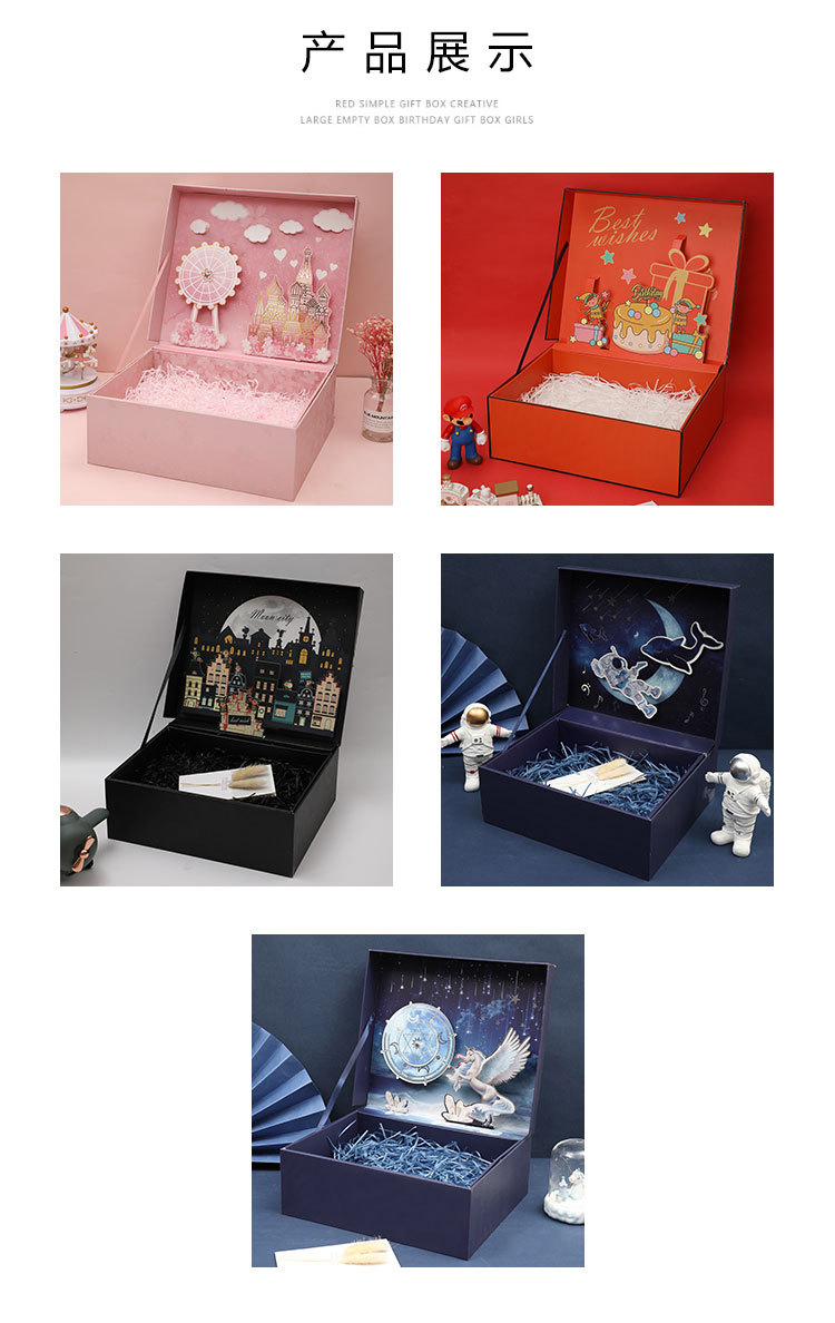 精美卡通立體禮盒 產品展示