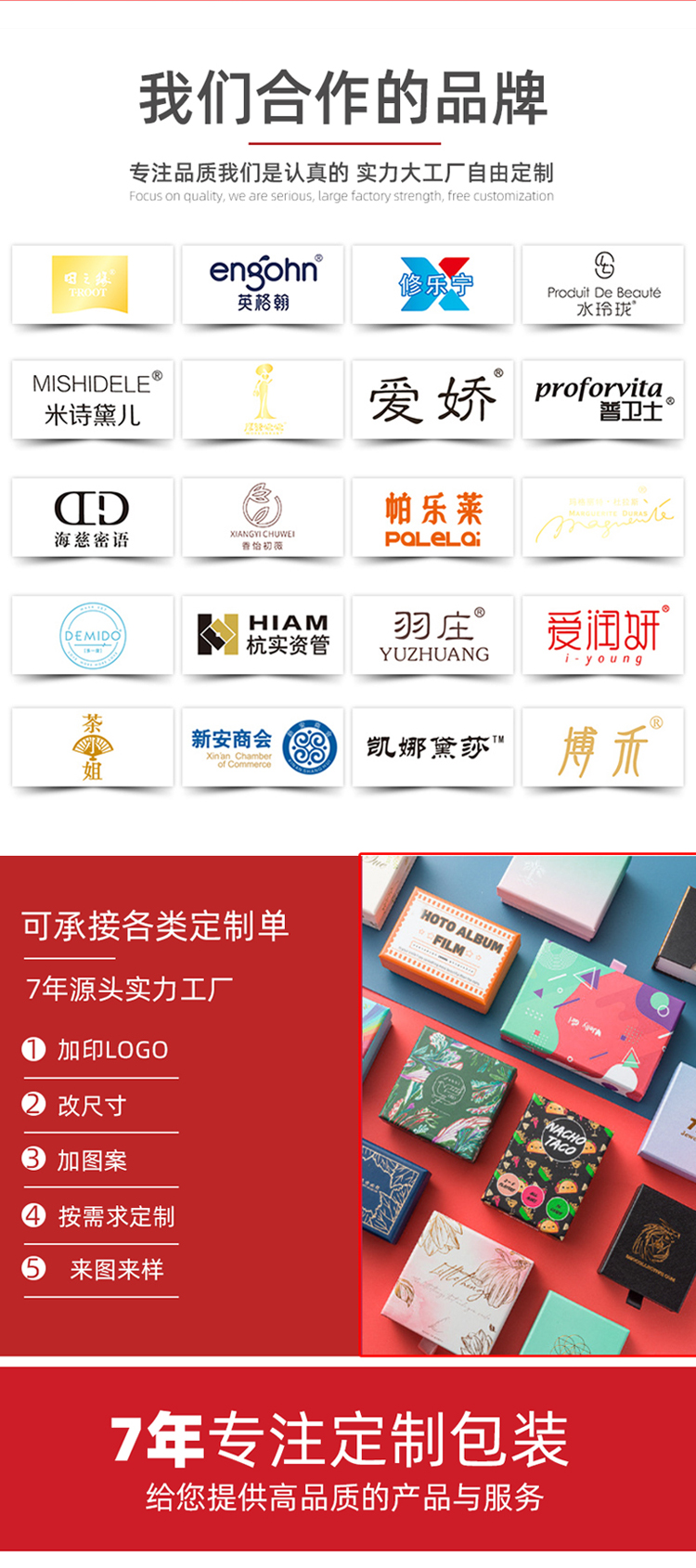 月餅包裝盒定制 合作品牌