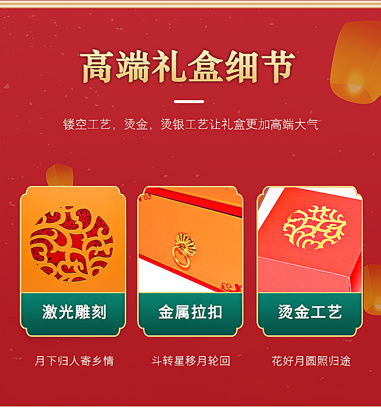 中秋月餅禮盒 細(xì)節(jié)展示