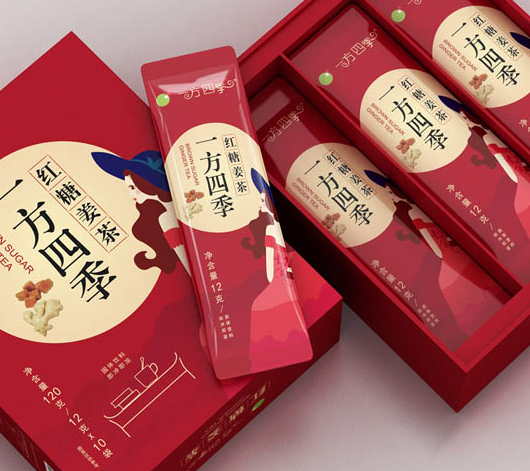 保健品盒設(shè)計(jì) 展示圖