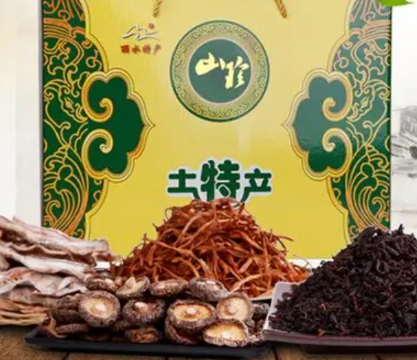 土特產(chǎn)禮品盒 案例圖