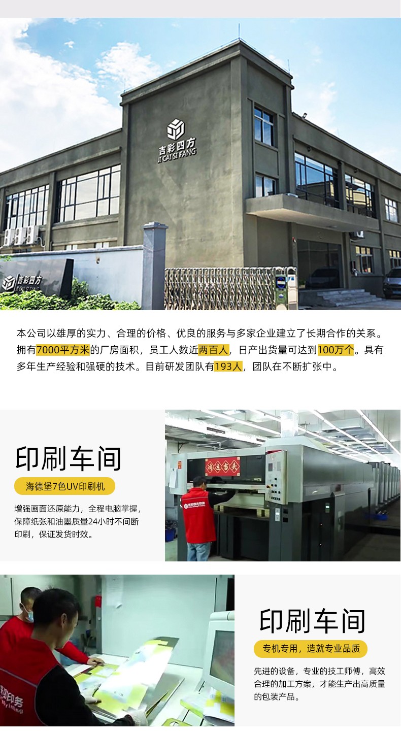 折疊包裝盒生產(chǎn)車間