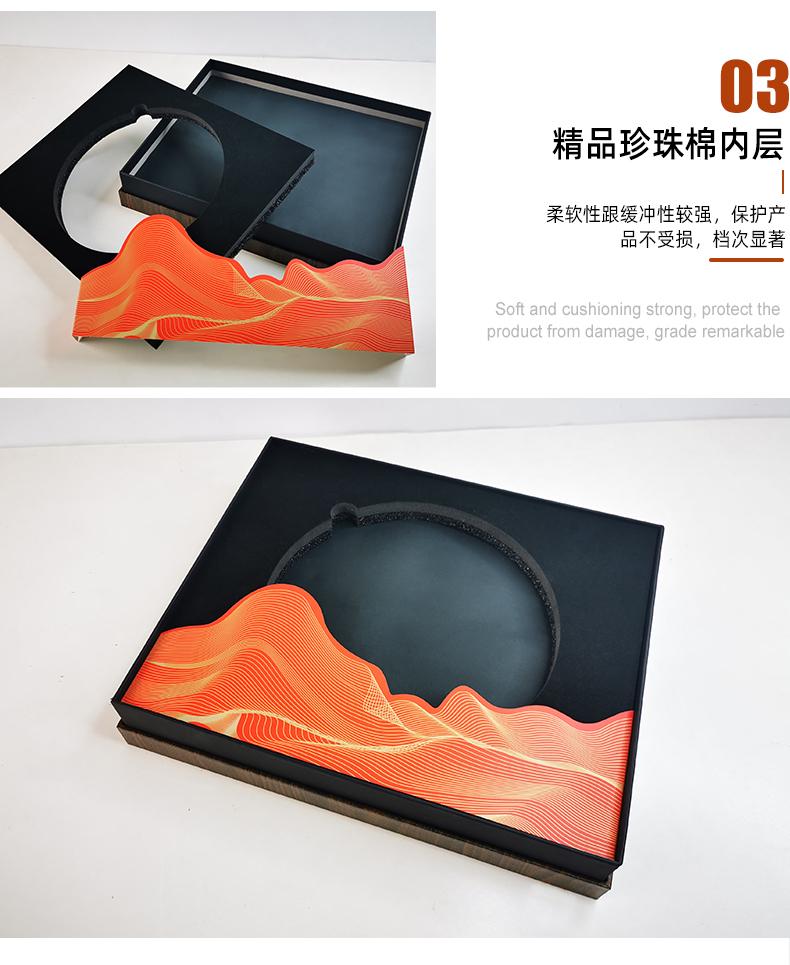 茶葉禮盒空盒細節(jié)展示